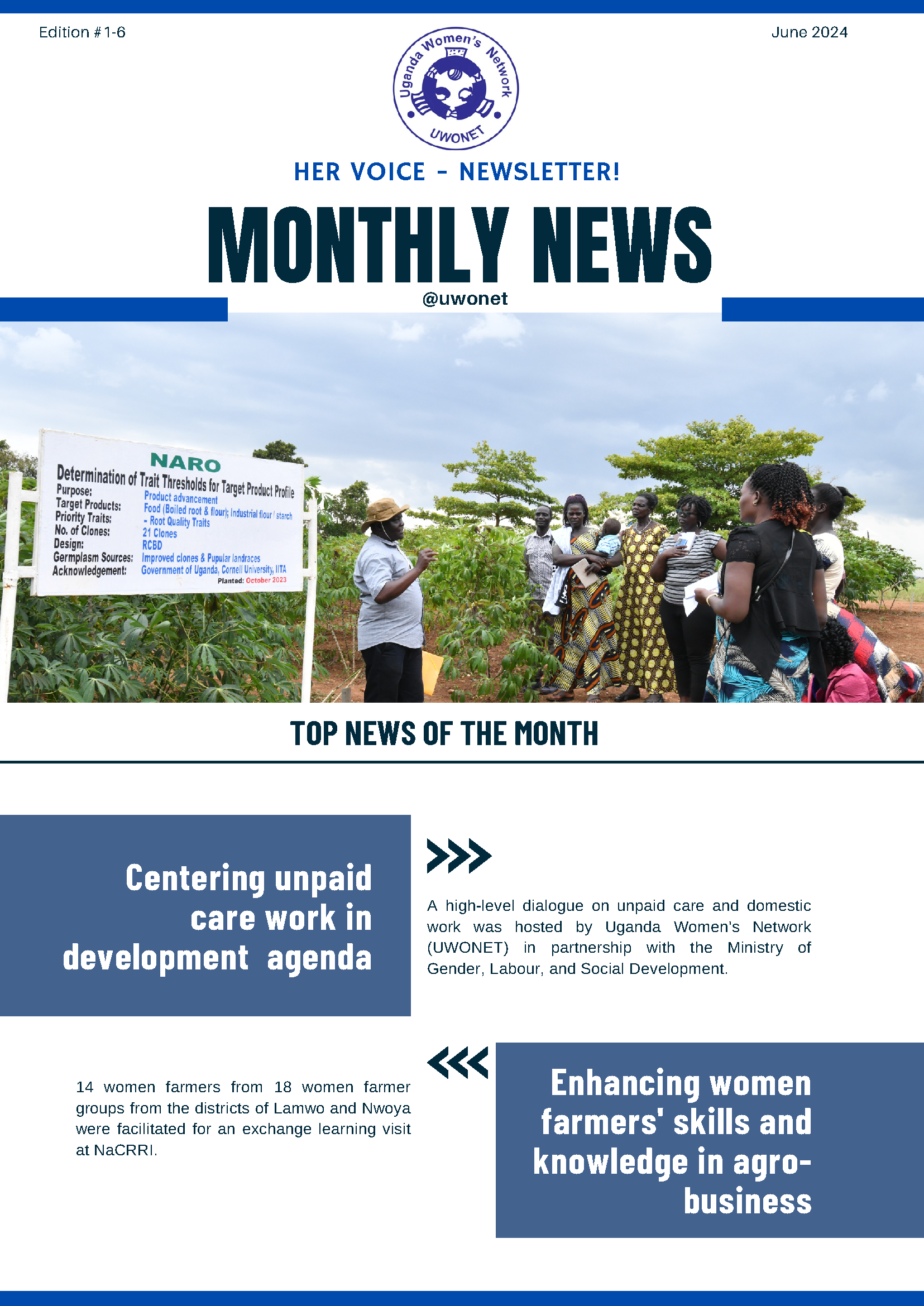 Monthly News Letter - June 2024