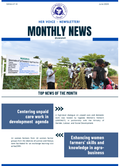 UWONET Monthly News Letter - June 2024